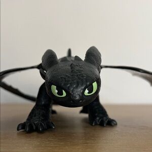 How to train your Dragon toothless Night Fury Black Dragon Toy Figure